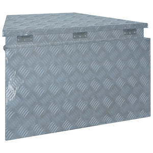 vidaXL Aluminum Box 737/381 x 410 x 460 mm Silver