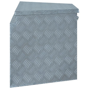 vidaXL Aluminum Box 737/381 x 410 x 460 mm Silver