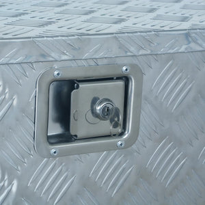vidaXL Aluminum Box 737/381 x 410 x 460 mm Silver