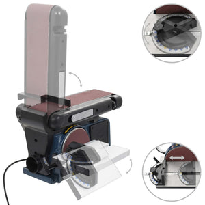 vidaXL Electric Disc and Belt Sander 370 W 150 mm