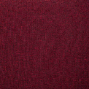 vidaXL Storage Bench 116 cm Wine Red Polyester