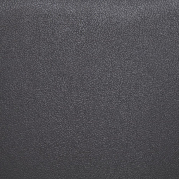vidaXL Bench 139.5 cm Grey Faux Leather