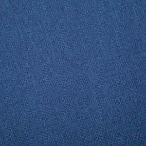 vidaXL 3-Seater Sofa Fabric Blue