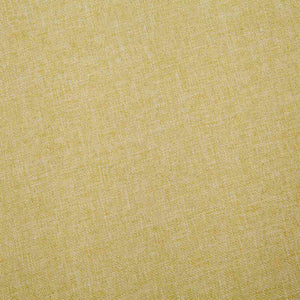 vidaXL 2-Seater Sofa Fabric Green