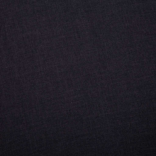 vidaXL 3-Seater Sofa Fabric Black