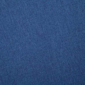 vidaXL 3-Seater Sofa Fabric Blue