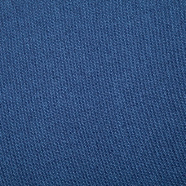 vidaXL 3-Seater Sofa Fabric Blue