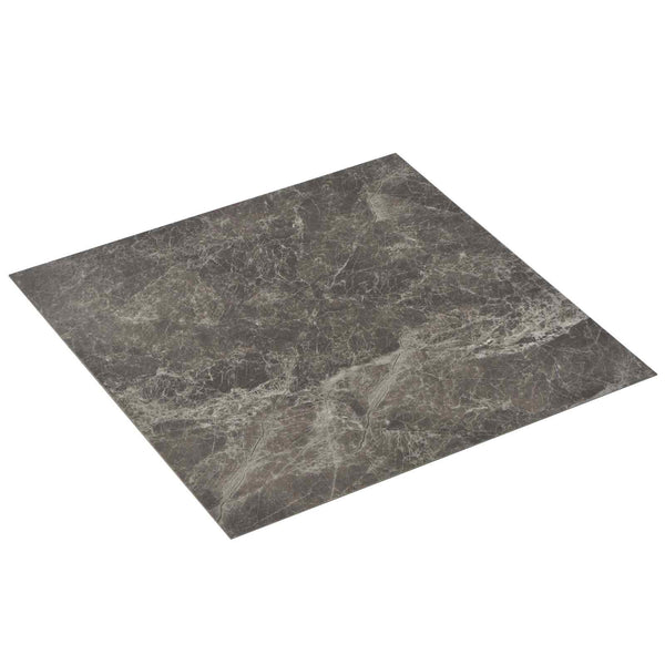vidaXL Floor Planks 55 pcs Black 5.11 m² PVC