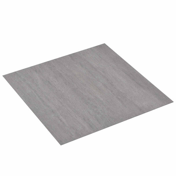 vidaXL Flooring Planks 5.11 m² 55 pcs PVC Dark Grey Mélange