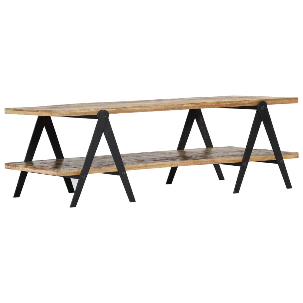 vidaXL Coffee Table 115x60x40 cm Solid Reclaimed Wood