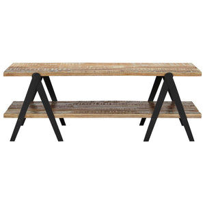 vidaXL Coffee Table 115x60x40 cm Solid Reclaimed Wood