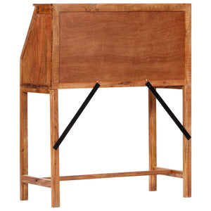 vidaXL Desk 90x40x107 cm Solid Acacia Wood