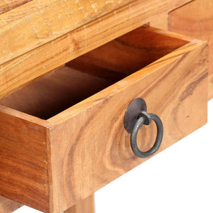 vidaXL Desk 90x40x107 cm Solid Acacia Wood