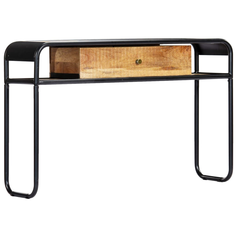 vidaXL Console Table 118 x 30 x 75 cm Solid Mango Wood