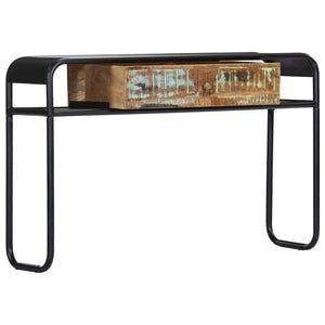 vidaXL Console Table 118x30x75 cm Solid Reclaimed Wood