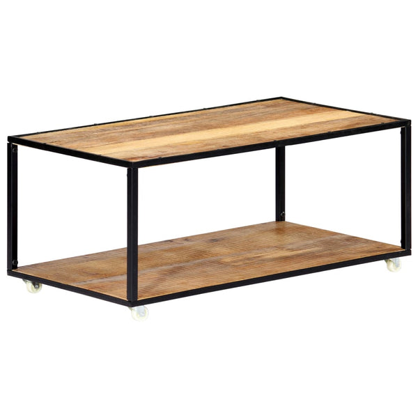vidaXL Coffee Table 90x50x40 cm Solid Reclaimed Wood