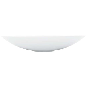 vidaXL Wash Basin 59.3 x 35.1 x 10.7 cm Mineral Cast/Marble Cast White