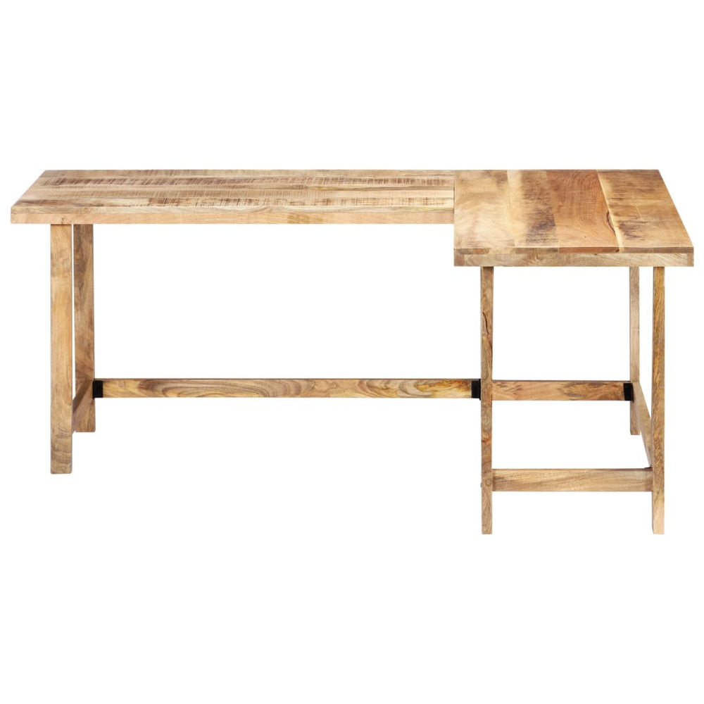 vidaXL Desk 180 x 120 x 76 cm Solid Mango Wood