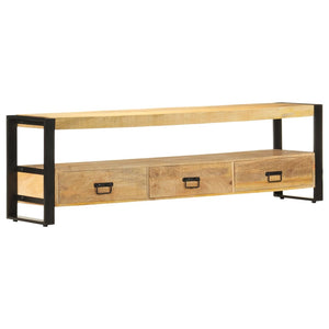 vidaXL TV Cabinet 150 x 30 x 45 cm Solid Mango Wood
