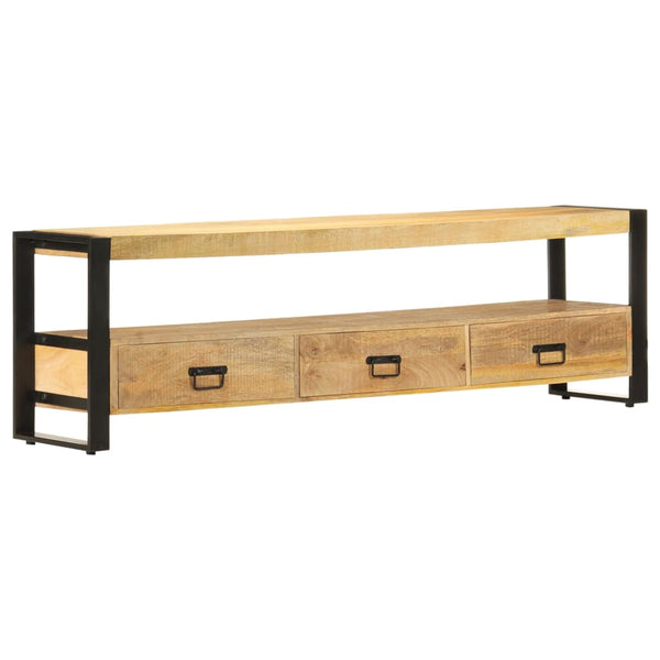 vidaXL TV Cabinet 150 x 30 x 45 cm Solid Mango Wood