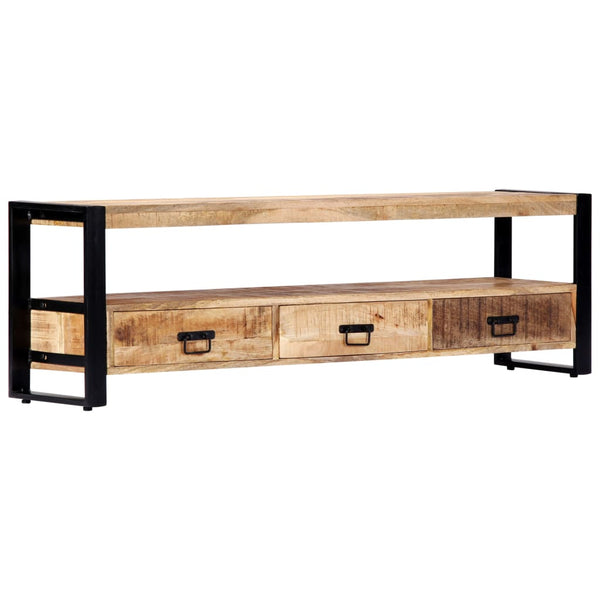 vidaXL TV Cabinet 150 x 30 x 45 cm Solid Mango Wood