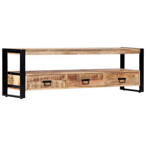 vidaXL TV Cabinet 150 x 30 x 45 cm Solid Mango Wood