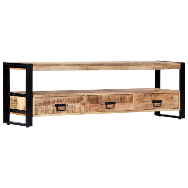 vidaXL TV Cabinet 150 x 30 x 45 cm Solid Mango Wood