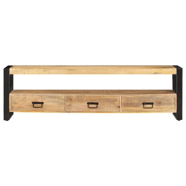 vidaXL TV Cabinet 150 x 30 x 45 cm Solid Mango Wood