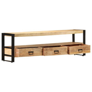 vidaXL TV Cabinet 150 x 30 x 45 cm Solid Mango Wood