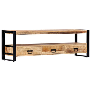 vidaXL TV Cabinet 150 x 30 x 45 cm Solid Mango Wood