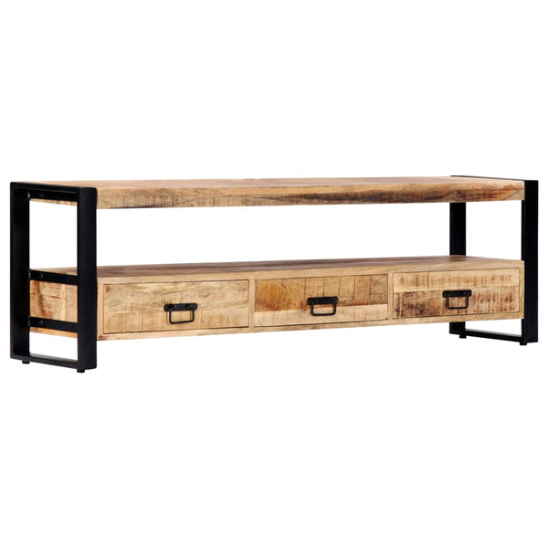 vidaXL TV Cabinet 150 x 30 x 45 cm Solid Mango Wood