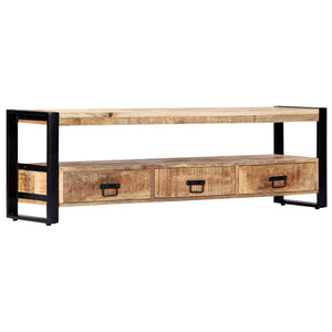 vidaXL TV Cabinet 150 x 30 x 45 cm Solid Mango Wood