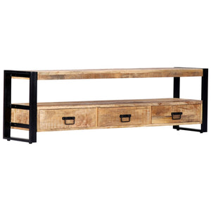 vidaXL TV Cabinet 150 x 30 x 45 cm Solid Mango Wood