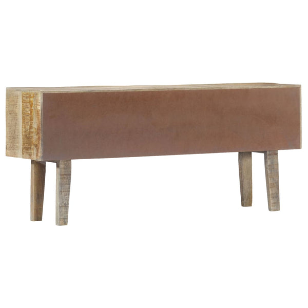 vidaXL Sideboard 140x30x60 cm Solid Mango Wood