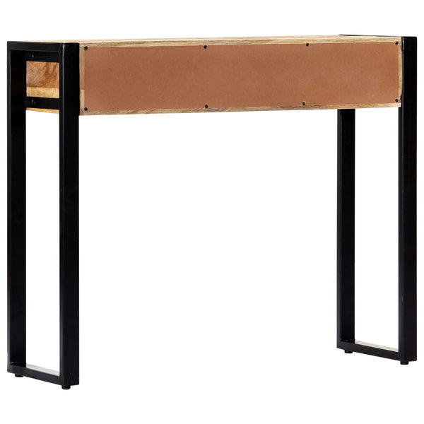 vidaXL Console Table 90 x 30 x 75 cm Solid Mango Wood