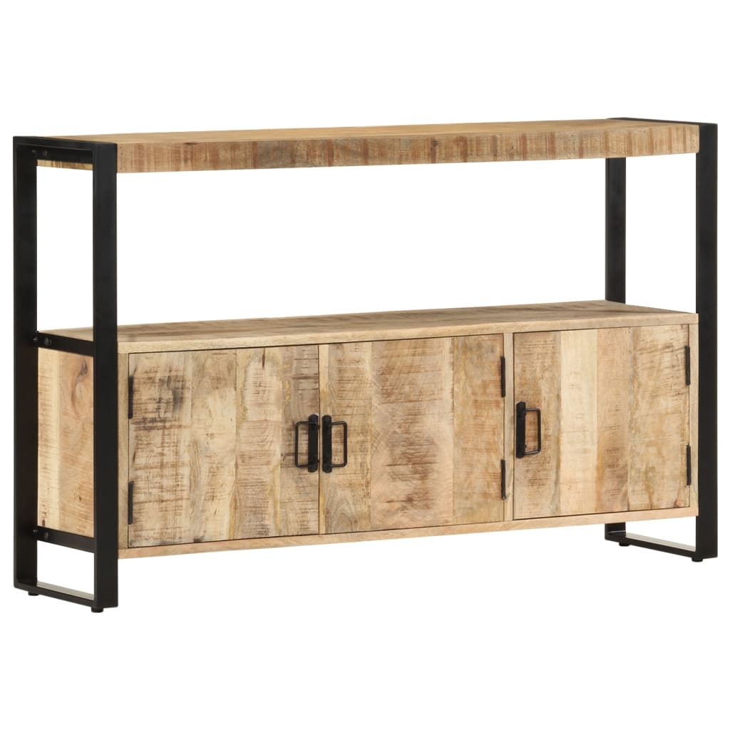 vidaXL Sideboard 120x30x75 cm Solid Mango Wood