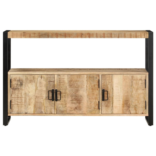 vidaXL Sideboard 120x30x75 cm Solid Mango Wood