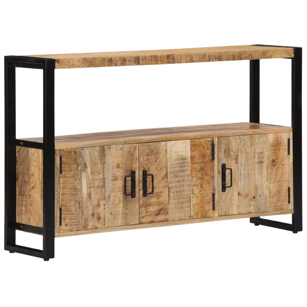 vidaXL Sideboard 120x30x75 cm Solid Mango Wood