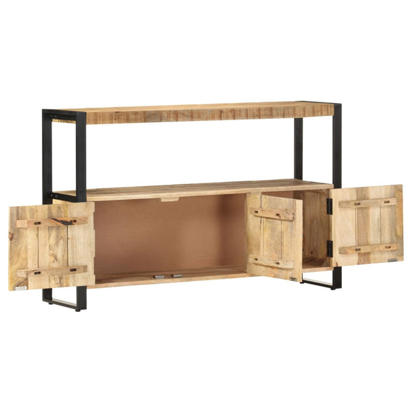 vidaXL Sideboard 120x30x75 cm Solid Mango Wood