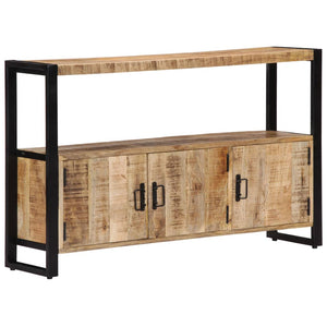 vidaXL Sideboard 120x30x75 cm Solid Mango Wood