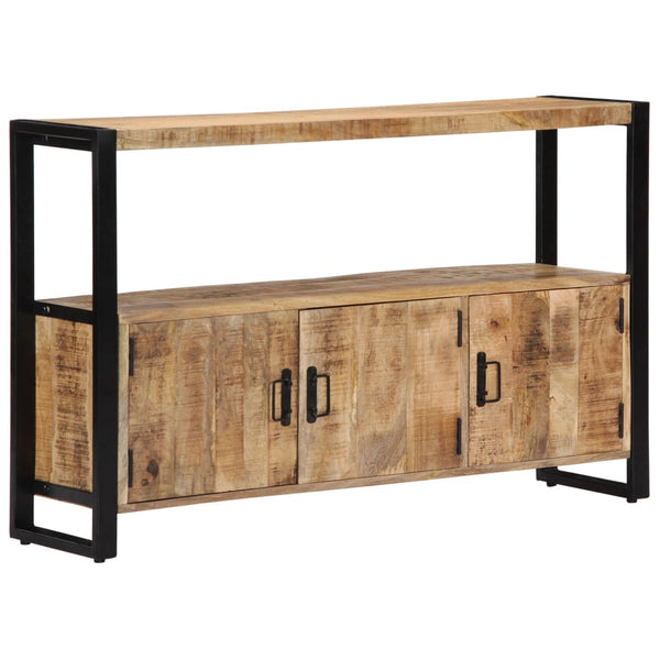 vidaXL Sideboard 120x30x75 cm Solid Mango Wood