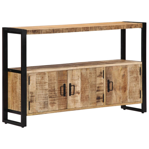 vidaXL Sideboard 120x30x75 cm Solid Mango Wood