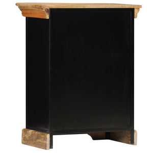 vidaXL Chest of Drawers 60 x 30 x 75 cm Solid Mango Wood