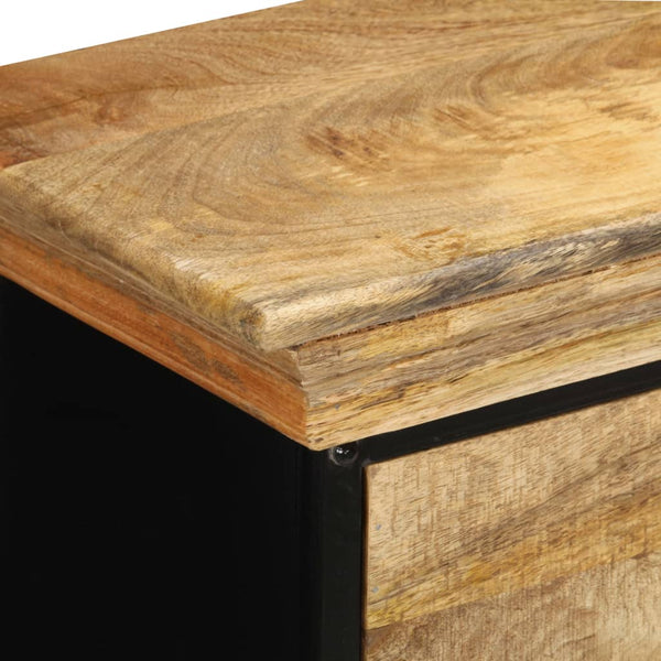 vidaXL Chest of Drawers 60 x 30 x 75 cm Solid Mango Wood