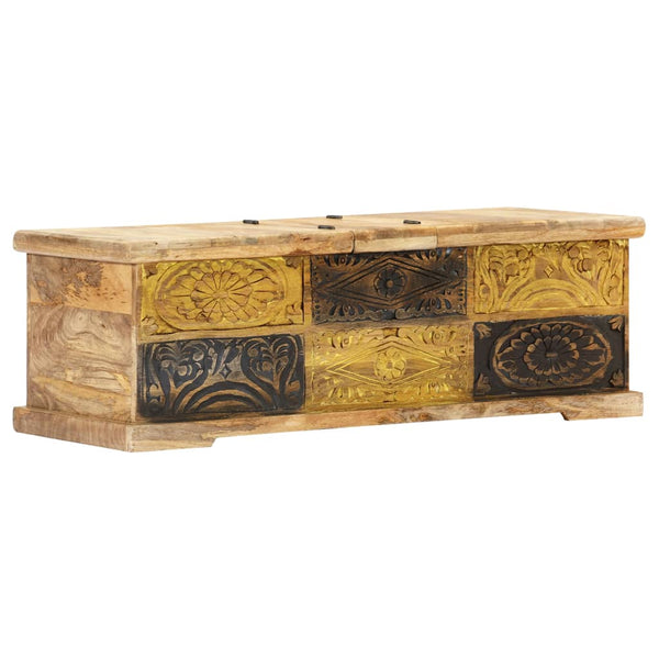 vidaXL Coffee Table 100x50x35 cm Solid Mango Wood