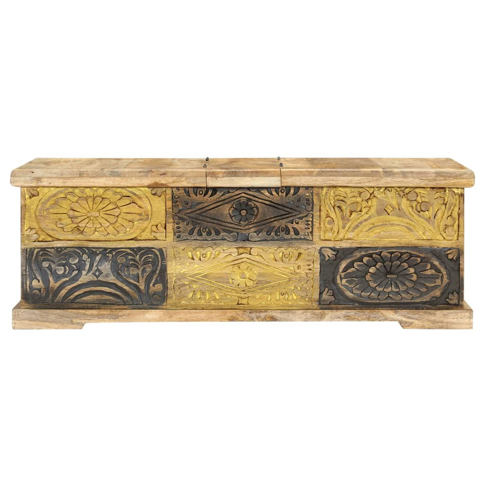vidaXL Coffee Table 100x50x35 cm Solid Mango Wood