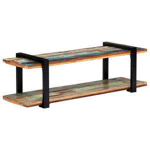 vidaXL TV Cabinet 130x40x40 cm Solid Reclaimed Wood