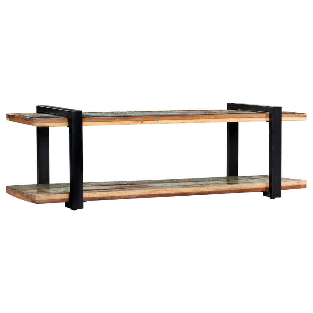 vidaXL TV Cabinet 130x40x40 cm Solid Reclaimed Wood