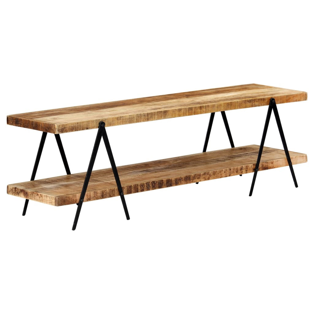 vidaXL TV Stand 160x40x50 cm Solid Mango Wood