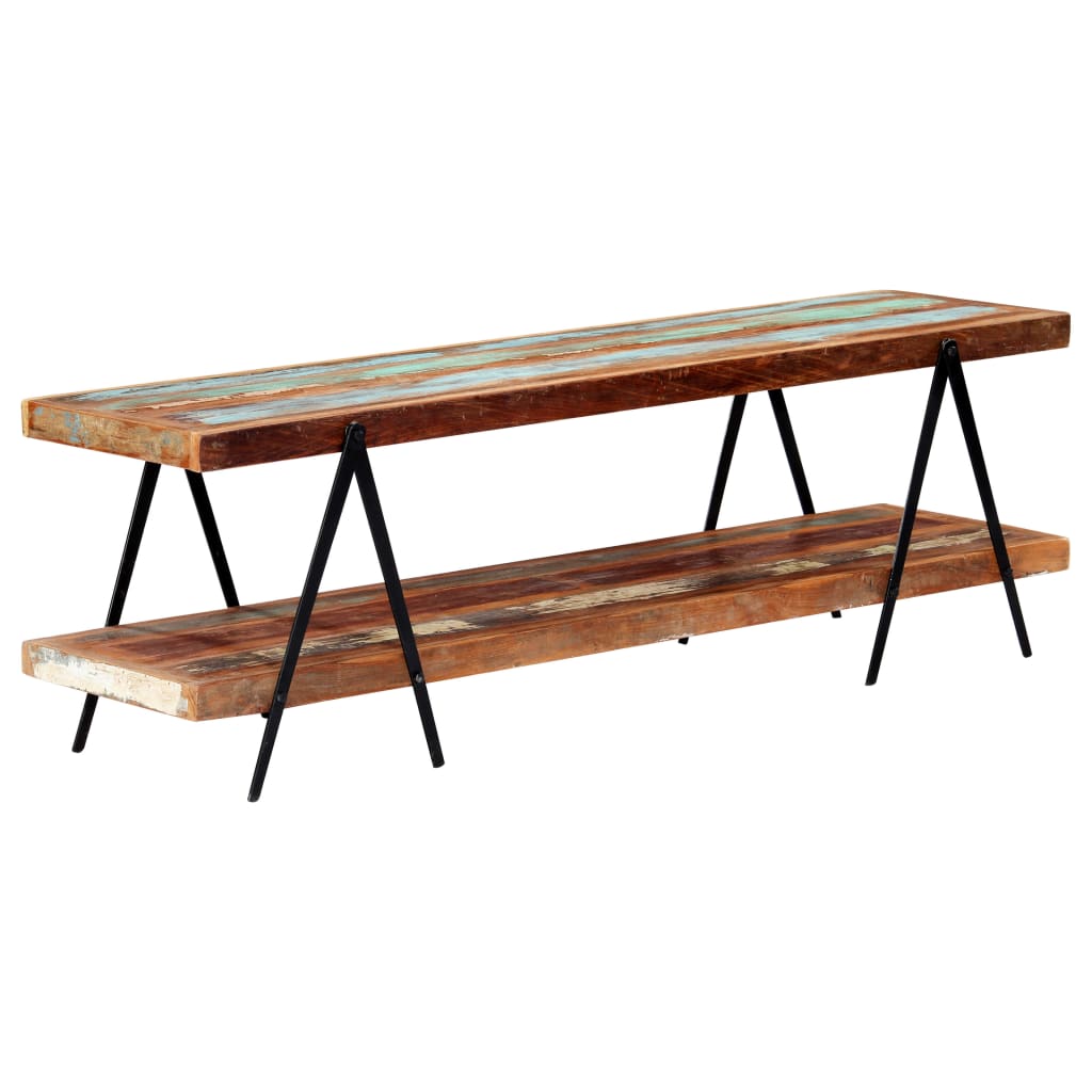 vidaXL TV Cabinet 160x40x50 cm Solid Reclaimed Wood